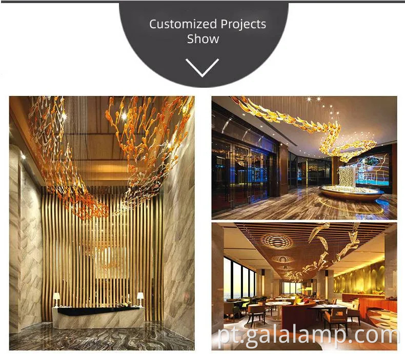 Lustre de pingente de prata e ouro moderno para espaços elegantes